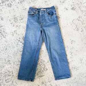 Levi’s Ribcage Straight Ankle Jeans